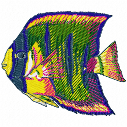 Fishes Embroidery Design 12 Fishes Embroidery Design 12